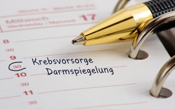 Frühvorsorge-Termin: Eintrag im Kalender | © AdobeStock-137964055